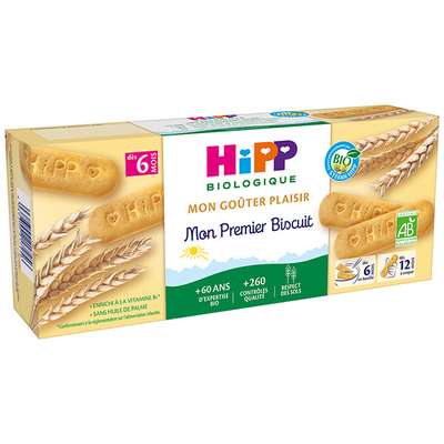 Mon premier biscuit BIO - dès 6 mois, Hipp (180 g)