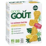 Biscuits les animaux au citron BIO - dès 10 mois, Good Goût (80 g)