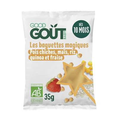 Baguettes magiques BIO - dès 10 mois, Good Goût (35 g)