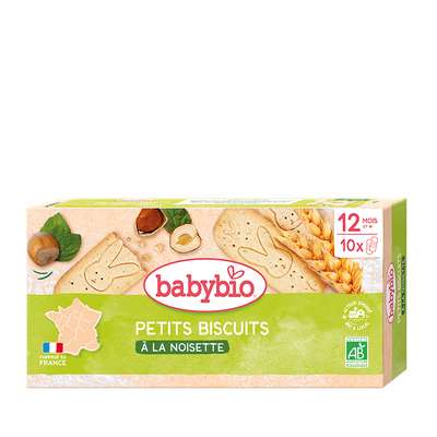 Petits Biscuits à la Noisette BIO - dès 12 mois, Babybio (160 g)