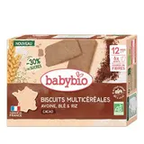 Petits biscuits multicéréales au cacao BIO - dès 12 mois, Babybio (120 g)