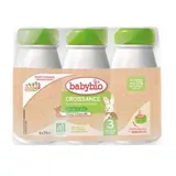 Croissance Liquide - Formule au Lait de Vache français BIO - dès 10 mois, Babybio (6 x 25 cl)