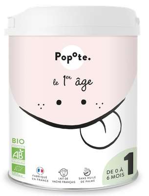Lait infantile BIO - de 0 à 6 mois, Popote (800 g)