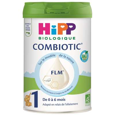 Lait en poudre Combiotic 1er âge BIO - de 0 à 6 mois , Hipp (800 g)