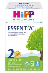Lait 2 essential BIO - dès 6 mois, Hipp (600 g)