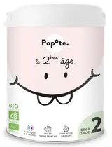Lait infantile BIO - de 6 à 12 mois, Popote (800 g)