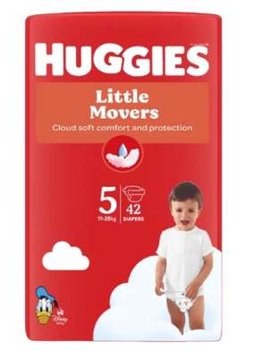 Couches Bébé T5 Disney Little Movers Pants 11-25 kg, Huggies (x 42)