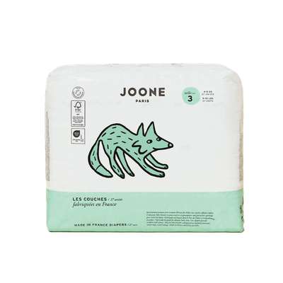 Couches motif Brigitte T3 / 4-8 kg, Joone (x 27)