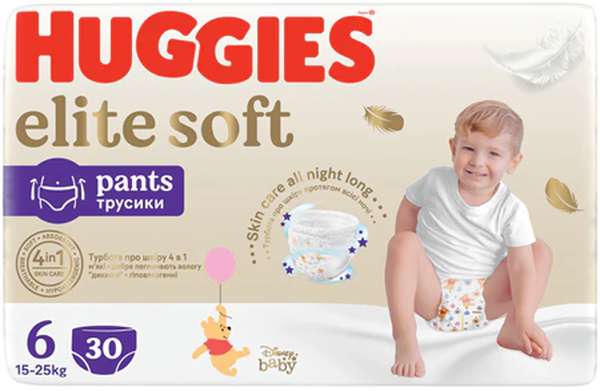Culottes extra care T6 - 15-25kg, Huggies (x 30)