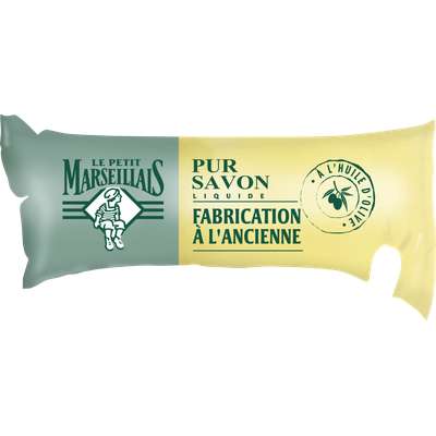 Recharge savon liquide à l'huile d'olive, Le Petit Marseillais (250 ml)