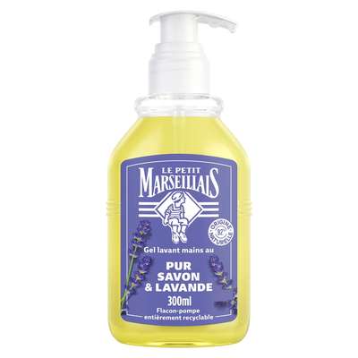 Savon Liquide Mains Pur Savon & Lavande, Le Petit Marseillais (300 ml)