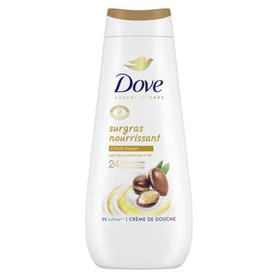 Gel douche surgras nourrissant à l'huile d'argan, Dove (400 ml)