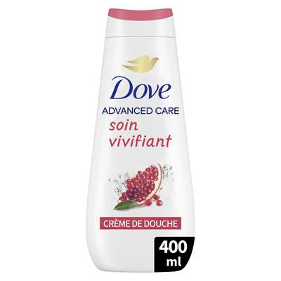 Gel douche soin vivifiant à la grenade, Dove (400 ml)