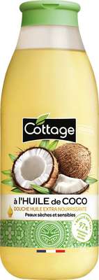 Douche huile Nourrissante coco, Cottage (560 ml)