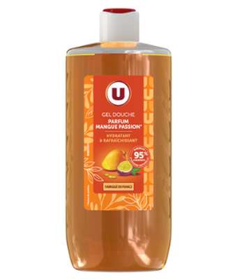 Gel douche parfum mangue passion, U (250 ml)