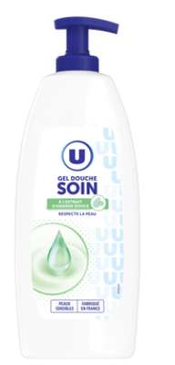 Gel douche soin, U (750 ml)