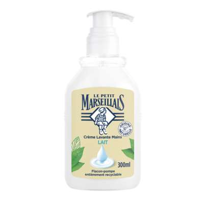 Savon liquide crème lavante lait, Le Petit Marseillais (300 ml)