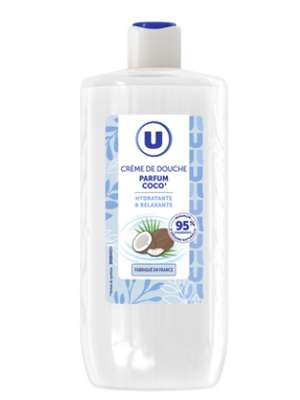 Crème de douche coco, U (250 ml)