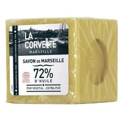 Cube de savon de Marseille extra pur, La Corvette (300 g)