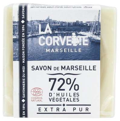 Cube de savon de Marseille extra pur, La Corvette (200 g)