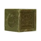 Cube de savon de Marseille à l'olive non filmé, La Corvette (500 g)