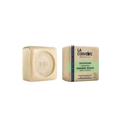 Savonnette douceur amande BIO, La Corvette (100 g)