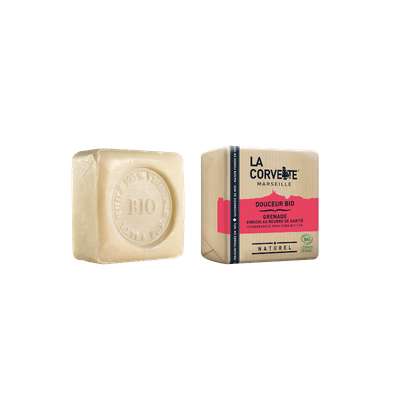 Savonnette douceur karité et grenade BIO, La Corvette (100 g)