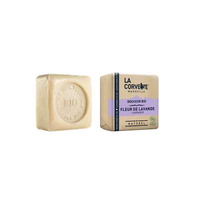 Savonnette douceur lavande BIO, La Corvette (100 g)