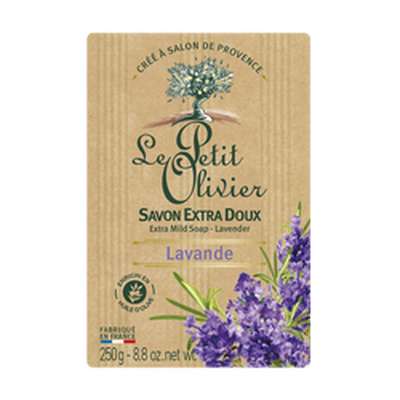 Savon extra doux à la lavande, Le Petit Olivier (250 g)