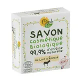 Savon cosmétique au lait d'ânesse BIO, Cigale Bio (100 g)