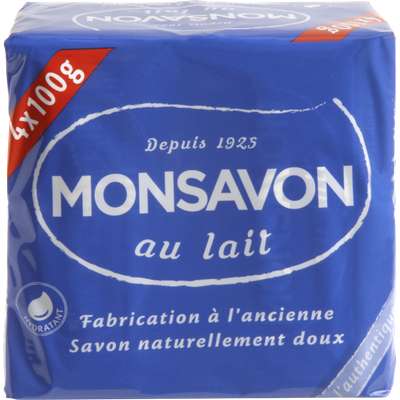 Savon L'Authentique, Monsavon (4x 100 g)