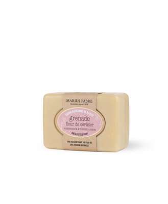 Savonnette au beurre de karité - Fleur de cerisier et grenade, Marius Fabre (100 g)