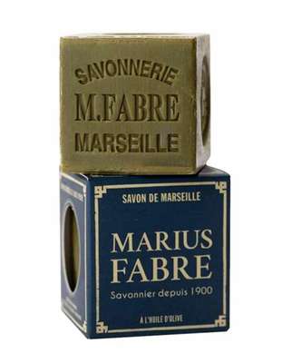 Savon de Marseille à l'huile d'olive - vert, Marius Fabre (400 g)