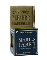 Savon de Marseille à l'huile d'olive - vert, Marius Fabre (400 g)