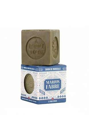 Savon de Marseille à l'huile d'olive - vert, Marius Fabre (200 g)