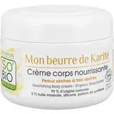 Crème corps nourrissante mon beurre de karité, So Bio (200 ml)
