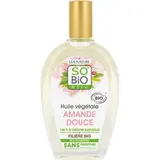 Huile végétale d'amande douce BIO, So'Bio Etic (50 ml)