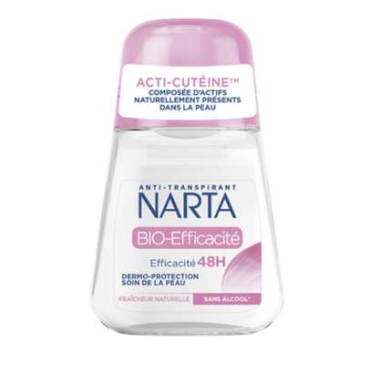 Déodorant bille BIO efficacité, Narta (50 ml)