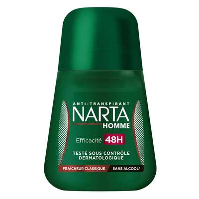Déodorant homme invisible, Narta (50 ml)
