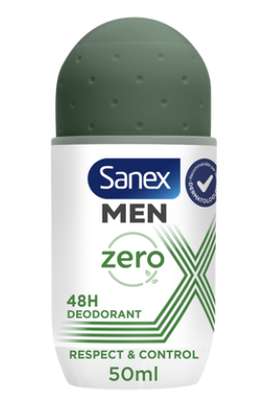 Déodorant men protect & control 0%, Sanex (50 ml)