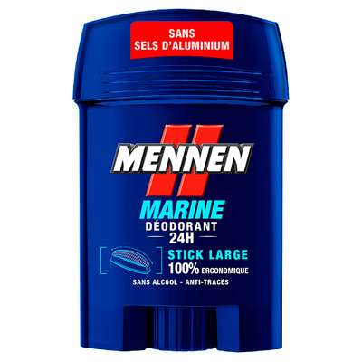 Déodorant stick 24H Marine, Mennen (60 ml)