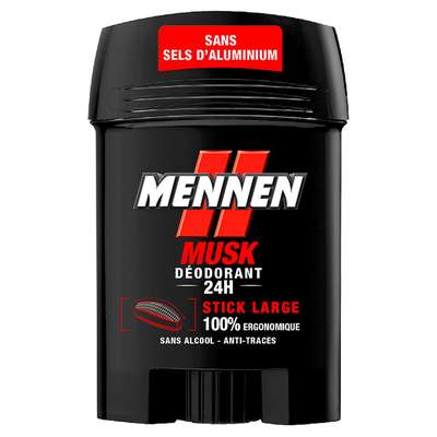 Déodorant stick 24H Musk, Mennen (60 ml)