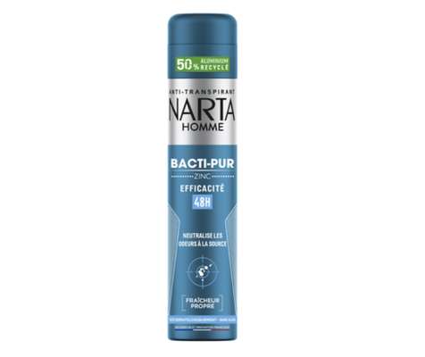 Déodorant spray pour homme Bacti-pur, Narta (200 ml)