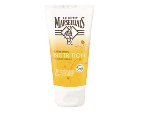 Crème pour les mains nourrissante Reparation, Le Petit Marseillais (75 ml)