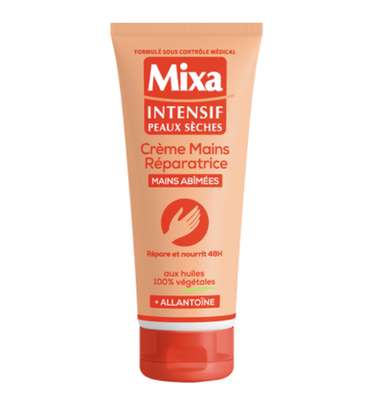 Crème main réparatrice à l'allantoïne, Mixa (100 ml)