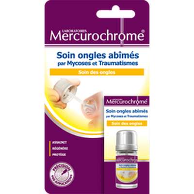 Soin pour ongles abîmés, Mercurochrome (3,3 ml)