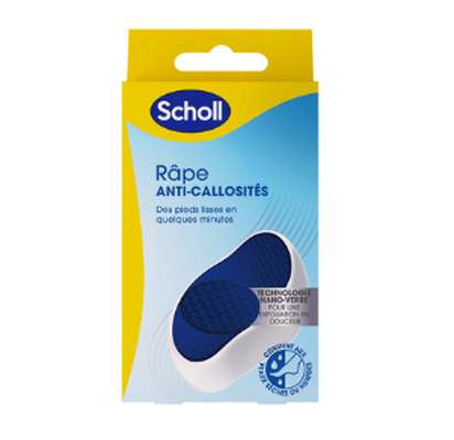 Râpe nano anti-callosité, Scholl (x 1)