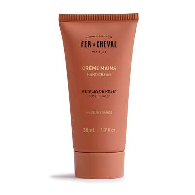 Crème mains parfumée Pétales de Rose, Fer A Cheval (30 ml)