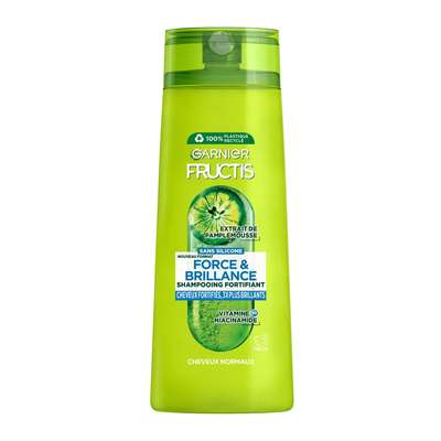 Shampoing force et brillance cheveux normaux, Fructis (300 ml)