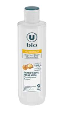 Shampooing cheveux secs, Amande douce/argan, U (250 ml)